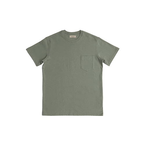 SORTIE Coverstitch Poket T-Shirts - Mint