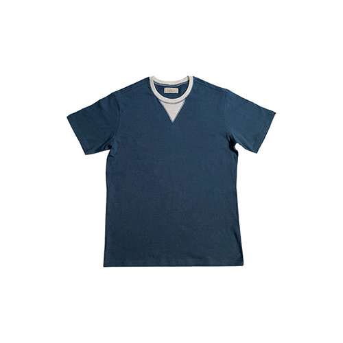 SORTIE Coverstitch T-Shirts - Blue