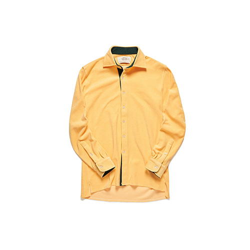 AMFEAST Holiday Terry Cotton Shirt - Yellow