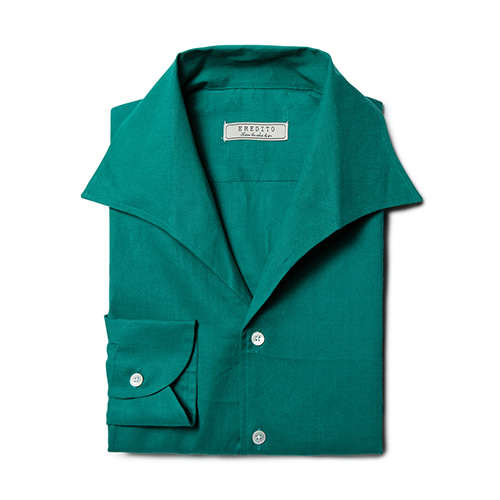 Linen Shirt - Blue Green