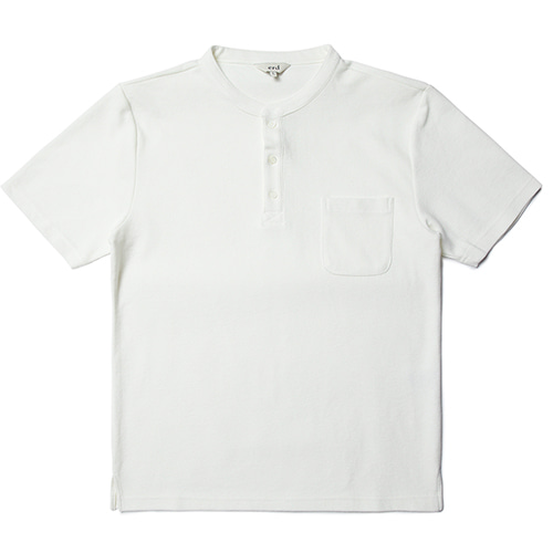 ERD - Henly neck T-shirts White (XL size 7/3순차발송)
