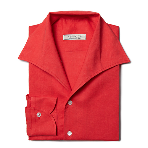 Linen shirts - Red