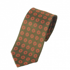 BELLATOR Traditional Pattern Tie | Khaki, Orange