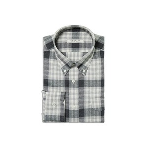 EREDITO 18 f/w Flannel Shirt - Check Ligth Gray