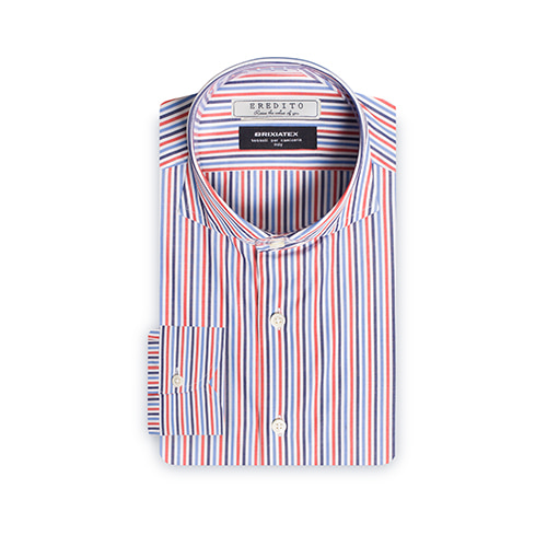 BRIXIA Multi Color Pin Stripe Shirt