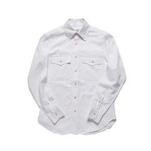 AMFEAST Comfort Safari Shirts - White