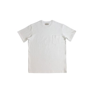 SORTIE Coverstitch Poket T-Shirts - White
