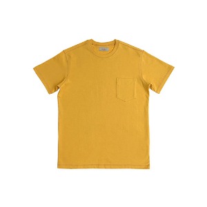 SORTIE Coverstitch Poket T-Shirts - Yellow