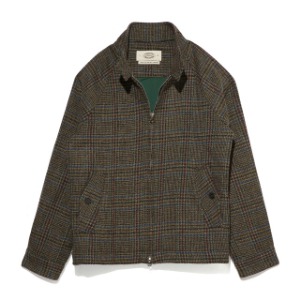 AMFEAST EASY SWING JACKET - Brown Check Mage Fabric