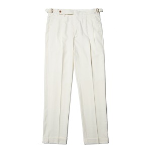 ERD Two pleats Trousers - Cream